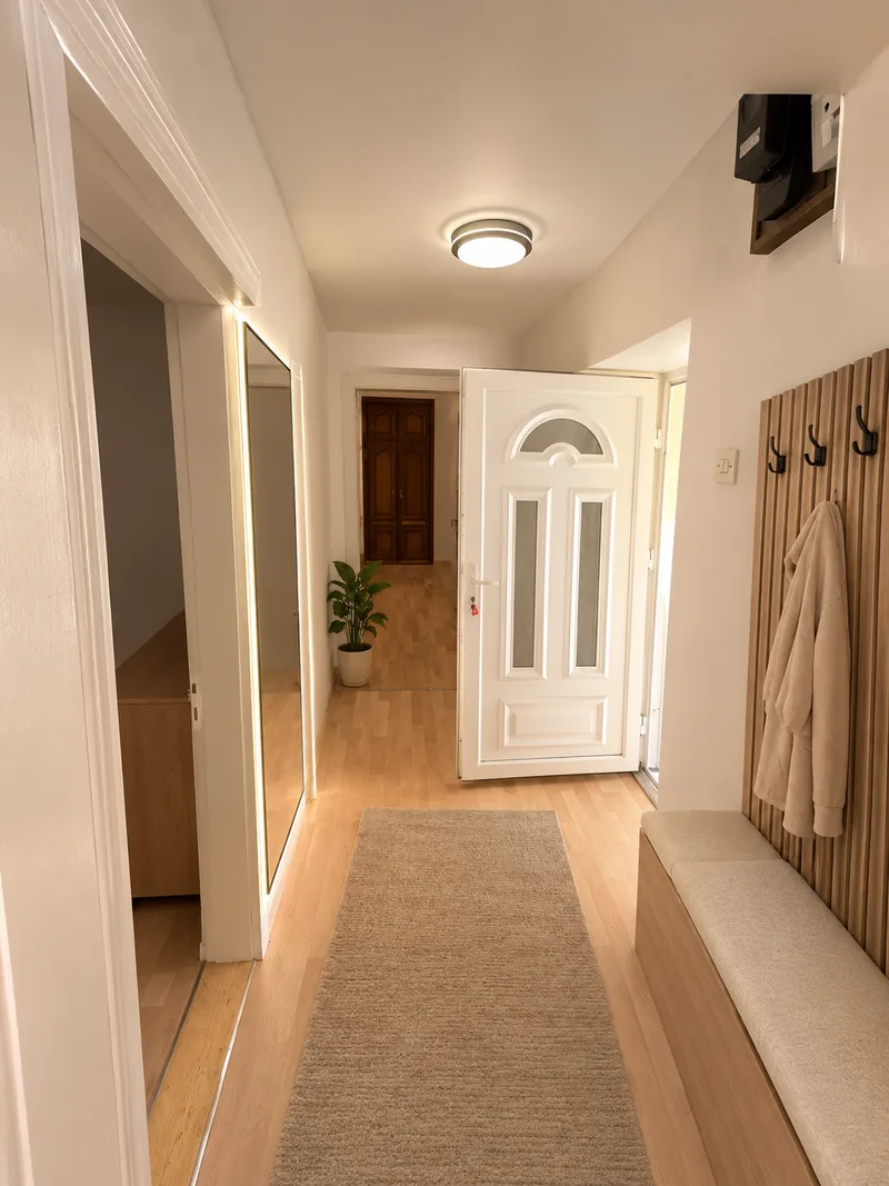 Visualization of the redesigned hallway